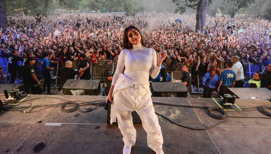 Show de Paloma Mami fue lo más visto en la historia de Lollapalooza Chile