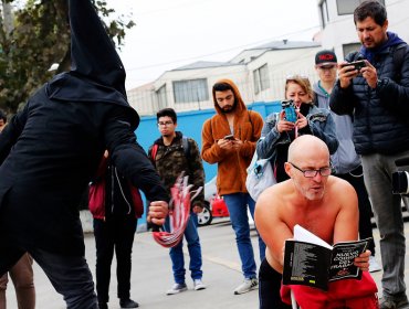 Dirigente sindical recibió 106 latigazos en protesta por despidos injustificados en Duoc de Viña del Mar