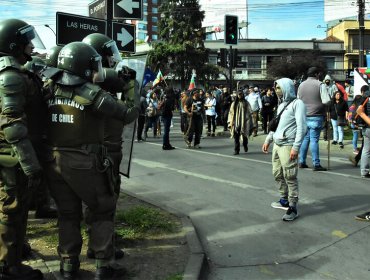 Intendente de La Araucanía presentará querella por daños tras marcha mapuche