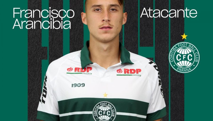 Ex jugador de la U, Francisco Arancibia, es nuevo refuerzo del Coritiba de Brasil