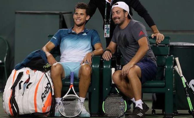 Nicolás Massú seguirá siendo entrenador de Dominic Thiem al menos hasta Roland Garros