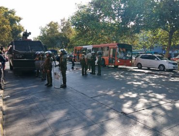 Comerciante ambulante murió atropellado en la Alameda cuando era perseguido por Carabineros