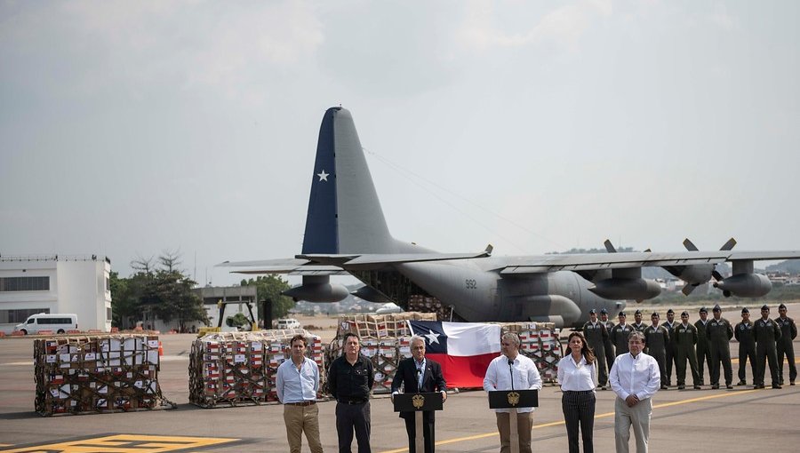 Dan a conocer costo del traslado de la ayuda humanitaria de Chile a Venezuela