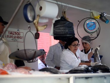 Seremi de Salud fiscalizó condición de pescados y mariscos en Santiago