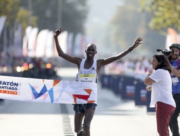 Keniata Jacob Kibet Chulyo se impuso en los 42k del Maratón de Santiago 2019