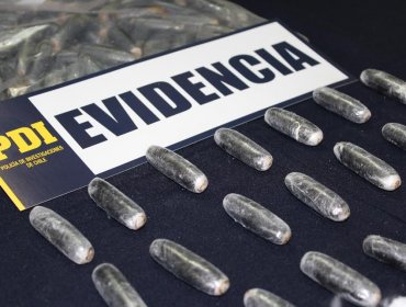 320 ovoides de cocaína base incautó la PDI La Calera en control carretero