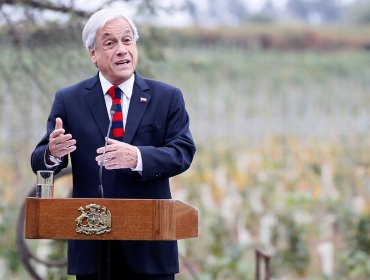 Presidente Piñera dice tener "fe" en que diputados van a aprobar la idea de legislar