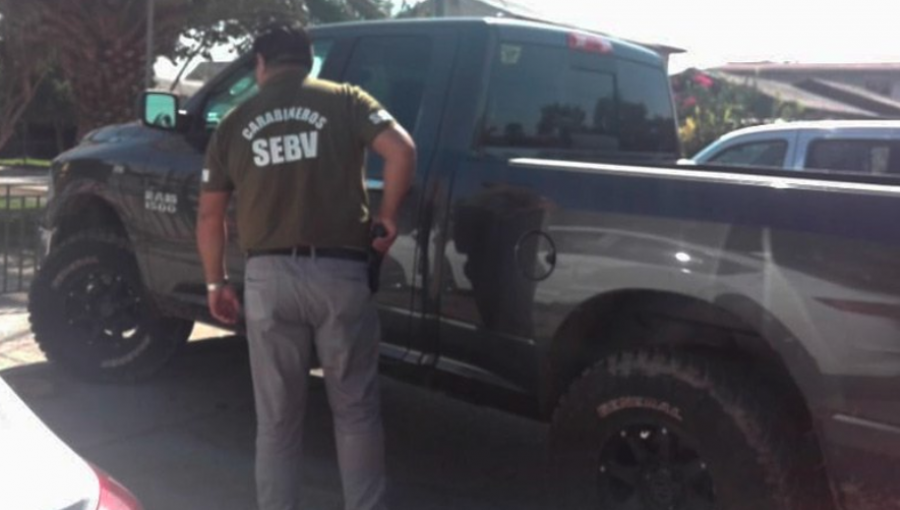 Carabineros logró recuperar camioneta robada a la sobrina del ministro Chadwick