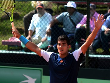 Christian Garín remontó cinco puntos de partido y avanzó a cuartos del ATP 250 de Houston