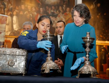 PDI devolvió a museo colonial franciscano obras que estaban en poder de Schüler