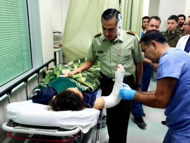 Carabinera resultó con graves lesiones tras persecución de delincuentes en Puente Alto