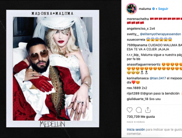 «Medellín»: Maluma y Madonna lanzarán este miércoles su primer dueto