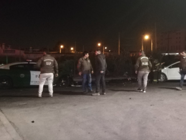 Menor de 15 años falleció cuando auto en el que escapaba de Carabineros chocó de frente con patrulla