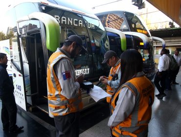 Dirección de Trabajo fiscalizará a buses interurbanos durante el fin de semana