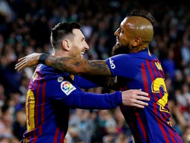 En España revelan la gran relación que tienen Arturo Vidal y Lionel Messi