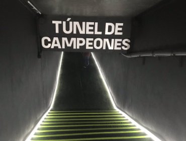 Colo-Colo presentó el "Túnel de Campeones" del estadio Monumental