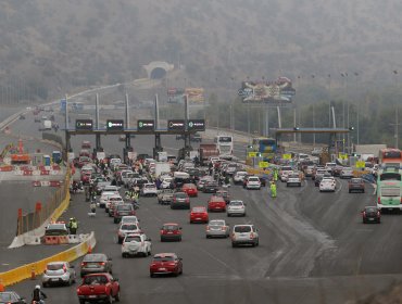 MOP por salida en Viernes Santo: "Ya unos 200 mil vehículos han abandonado Santiago"