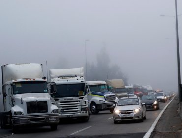 Camioneros que bloquearon la ruta 68 en marzo fueron citados al Juzgado de Policía Local