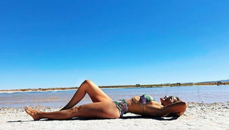 Fotos del descanso de Carola de Moras en San Pedro de Atacama sacaron suspiros