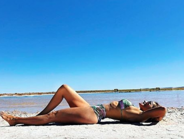 Fotos del descanso de Carola de Moras en San Pedro de Atacama sacaron suspiros