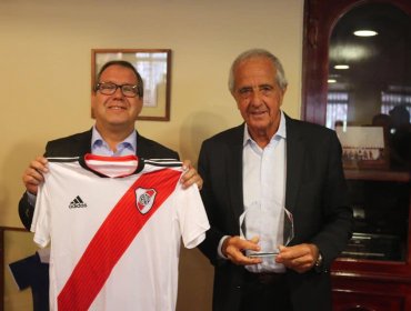 River Plate y Municipalidad de La Granja firmaron convenio de colaboración deportiva