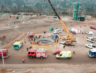 Un trabajador murió al caer a un pozo en obras de Aguas Andinas en Pirque