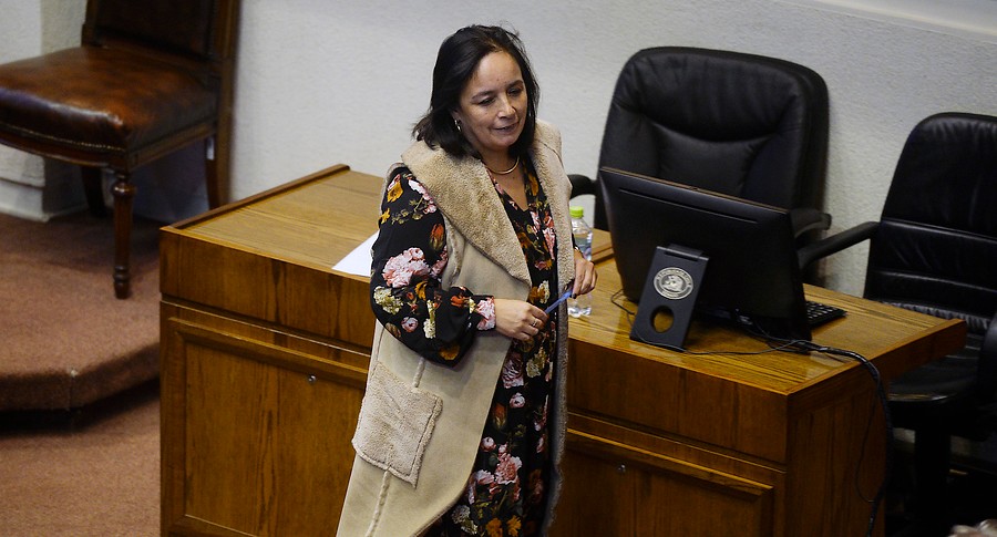 Senadora por la región de la Araucanía Carmen Gloria Aravena, renunció a Evópoli