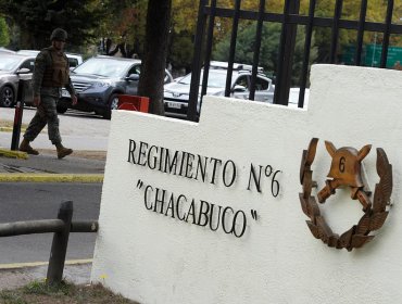 Procesan a tercer soldado por robo de fusiles en Regimiento Chacabuco