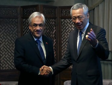 Presidente Piñera y primer ministro de Singapur acuerdan promover desarrollo portuario