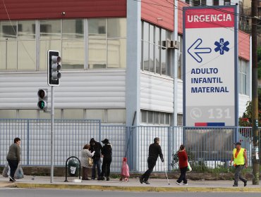 Internado en el hospital de Valparaíso se encuentra paciente con síntomas de meningitis meningocócica