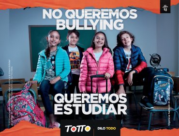 "No más Bullying": La mochila de Totto que busca descubrir la emoción de los estudiantes