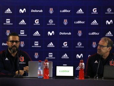 Goldberg y Vargas presentaron proyecto deportivo en la U: "Queremos que el hincha se sienta identificado"