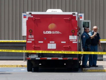 Roban cerca de $600 millones desde un camión de valores en Santiago