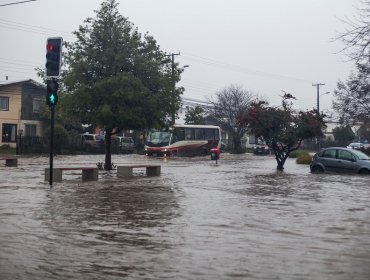 Onemi alerta posibilidad de aluviones por sistema frontal que afectará desde el Biobío a Los Lagos