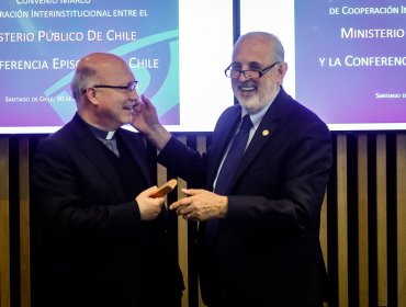 Fiscalía firmó convenio de colaboración con la Conferencia Episcopal por investigaciones penales
