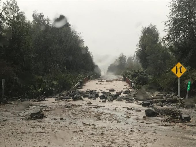 Declaran alerta roja para la comuna de Puerto Montt por desborde de río Chico