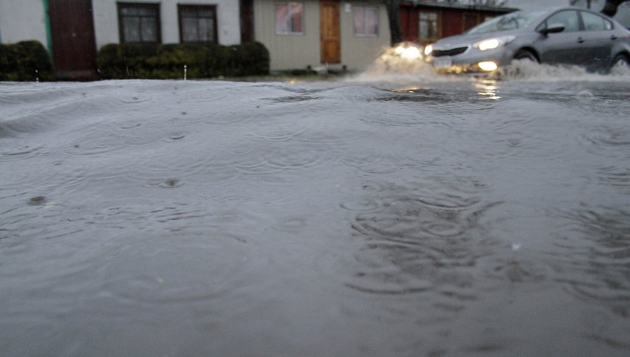 Un muerto y damnificados dejan fuertes lluvias en la región de Los Lagos