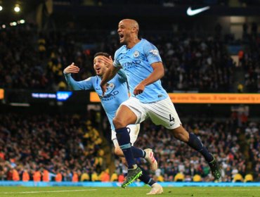 Manchester City de Claudio Bravo quedó a un paso de titularse campeón en Premier League