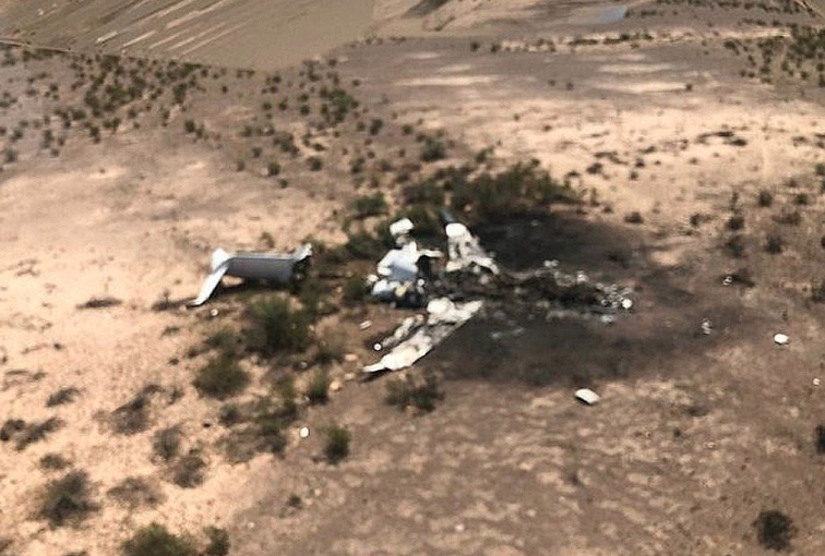 13 muertos dejó caída de avión privado en zona montañosa del norte de México