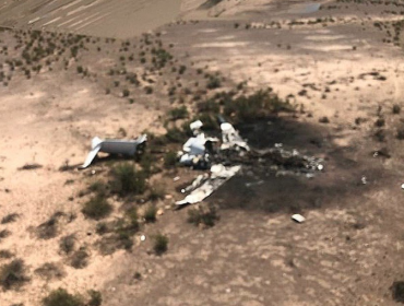 13 muertos dejó caída de avión privado en zona montañosa del norte de México