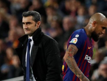 DT de Barcelona: “Cuando saqué a Vidal ya estaba cansado porque lo da todo”