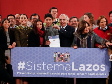 Sistema Lazos de reinserción de menores se ampliará a 50 comunas de país