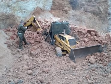 Trabajador debió ser rescatado tras deslizamiento de tierra en Limache