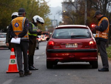 Más de 5 mil multas se cursaron en la primera semana de restricción vehicular en región Metropolitana