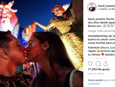 Karol Lucero fue criticado por recién reconocer a su pareja de hace dos años