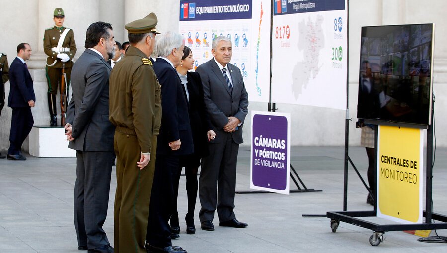 Presidente Piñera lanzó programa "Calle Segura": usarán drones anti-delincuencia