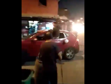 Vecinos captan feroz balacera durante velorio en población de Conchalí