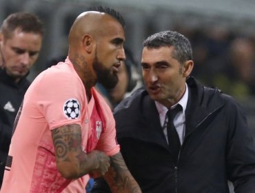 Arturo Vidal continuaría en Barcelona con Ernesto Valverde de entrenador