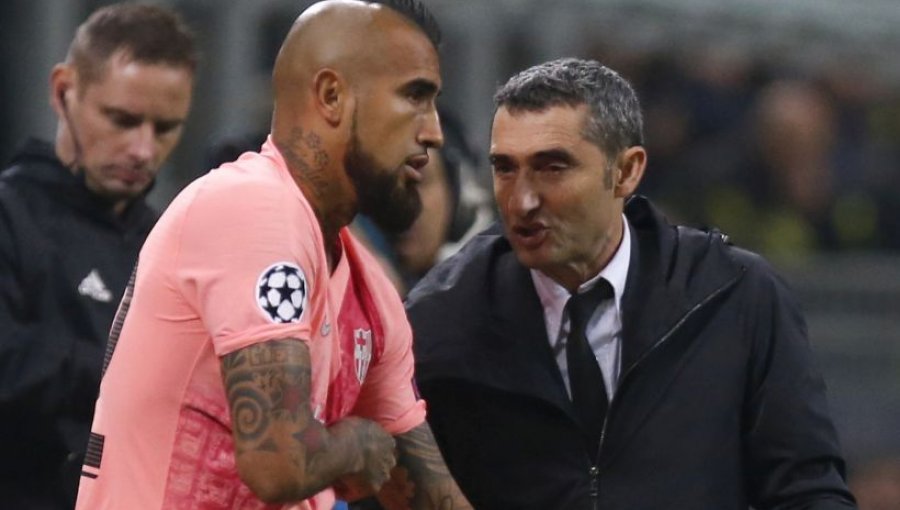 Arturo Vidal continuaría en Barcelona con Ernesto Valverde de entrenador