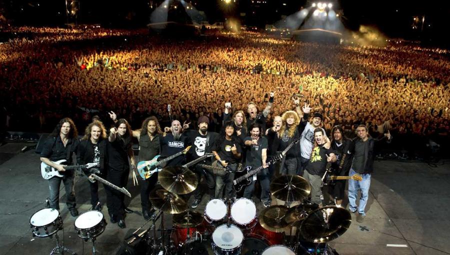 Productora pretende traer a Chile a tres bandas del 'The Big Four'